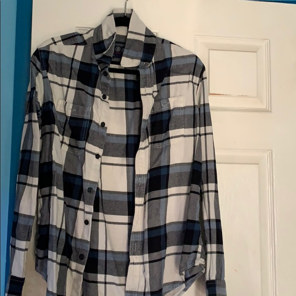 Blue flannel